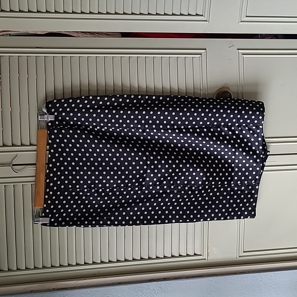 Polka dot skirt